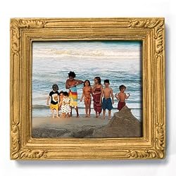 Gold Magnet Frame for Personal Photographs (2-3/4" x 2-1/2", landscape version) - comes with pop-out easel