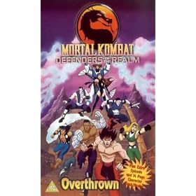 Mortal Kombat - Defenders Of The Realm - Vol. 6 - Overthrown / Familiar Red [VHS] [1995]