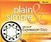 Microsoft  Expression  Web Plain & Simple (Bpg - Plain & Simple)