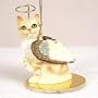 Manx, Red Tabby Tiny Ones Cat Angel (2 in)