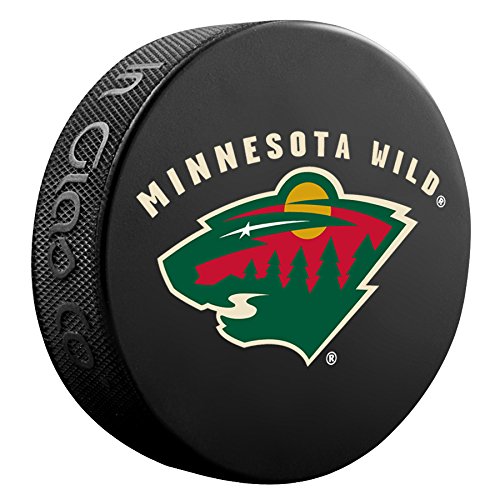 Minnesota Wild Basic Logo Souvenir Hockey Puck By Sher-Wood