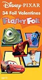 Disney Pixar Flashy Foil Valentine Cards