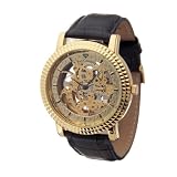 Yves Camani Herrenuhr Skelet Automatik Gold/Schwarz YC1019-A