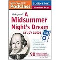 Shakespeare's A Midsummer Night's Dream Study Guide For Your iPod (Mcgraw-hill's Podclass) (MP3 CD)