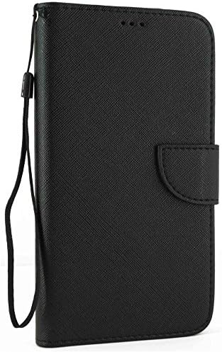 Galaxy Mega 6.3 Case, [Stand Feature] Samsung Galaxy Mega 6.3 Case Wallet [Black] Premium Slim Wallet Case with STAND Flip Cover for Samsung Galaxy Mega 6.3 / Samsung GT-I9200 / Samsung GT-I9205 / Samsung Galaxy Mega I527 / Samsung SCH-R960 - Black