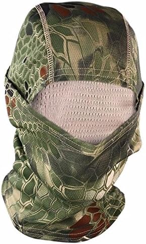 NEW Camouflage Balaclava Army Outdoor Tactical Military Full Face Mask Cap Hats (Color: Woodland)