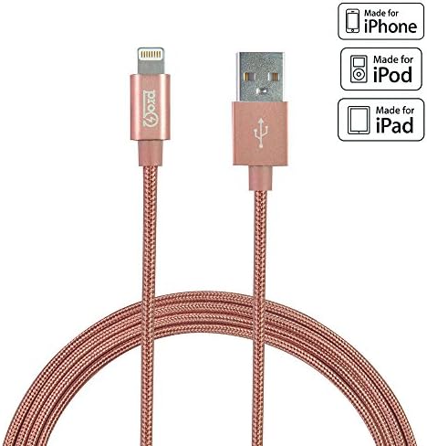 Pro Ohm SureLink Lightning to USB Cable (Apple MFi Certified) (Rose Gold)