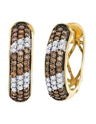 1.02CT-DIA MICRO-PAVE EARRING