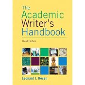 VangoNotes for The Academic Writer's Handbook, 3/e | [Leonard J. Rosen]