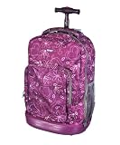 J World Sundance Laptop Rolling Backpack