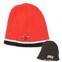 Chicago Bulls Ribbed Reversible Knit Beanie