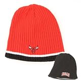 Chicago Bulls Nike Black Red Fitted Hat Cap (XL)