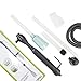 Utopia Aquarium Cleaner 520L/H Scrapers Siphon Battery Operated for Algae/Gravel/Dirt Cleaning Siphon Fish Tank Water Changer 63cm~79cm Adjustable Length