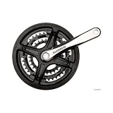 Shimano M151 170mm 28-38 -48 w/chainguard