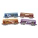 POWER CITY TRAINS Teenage Mutant Ninja Turtle Toy Train Car (4-Pack)