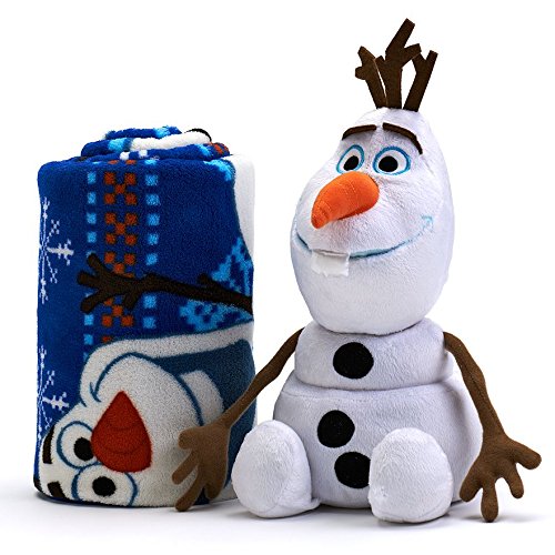 Learn More About Disney Frozen Olaf 2-pc. Pillow & Plush Throw Set - Fleece Blanket