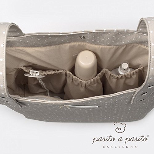Adquiere Bolso Panera Atelier Beige Pasito a Pasito por Pasito a Pasito -  BebeHogar.com