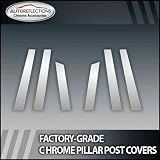 08-12 Nissan Rogue 6Pc Chrome Pillar Post Covers