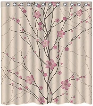 laura ashley 071 Personalized Custom 66" x 72" Waterproof Polyester Fabric Shower Curtain By Angie Res