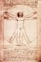 Vitruvian Man Poster Print by Leonardo da Vinci , 24x36 Poster Print by Leonardo da Vinci , 24x36