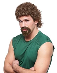Kenny Powers Brown Wig and Beard Combo