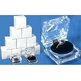 Best12 Large Mens Crystal Ring Jewelry Gift Boxes 12 Large Mens Crystal Ring Jewelry Gift Boxes
