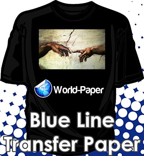 50PK DARK TRANSFER PAPER FOR INKJET PRINTING 8.5x11