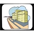 Tapis de souris d�cor� - �tats-Unis, structure, l'h�pital, b�timent, le sud-ouest du d�sert, l'architecture