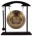 Zen Art Brass Feng Shui Desktop Gong