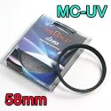 Black Frame / 58mm Camera Lens MC-UV Protection Filters (1644-1)