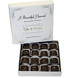 Handmade Lavender Infused Dark Belgian Chocolate Truffles - 16pc