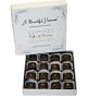 Handmade Lavender Infused Dark Belgian Chocolate Truffles - 16pc