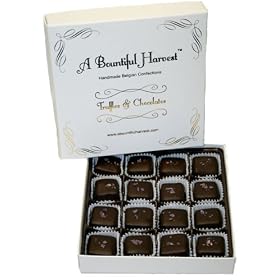 Handmade Lavender Infused Dark Belgian Chocolate Truffles - 16pc