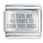 40 Years To Look Good Italian Charms