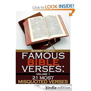 Famous Bible Verses: "21 Most Misquoted Verses"