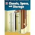 Closets, Space, and Storage (Home Repair and Improvement (Updated Series)) by Time-Life Books