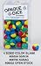 20mm 4-sided Blank Color Dice (looks round, with one color per side)