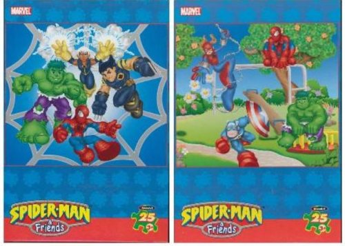 Buy Marvel Spiderman & Friends 25 Pc Puzzle