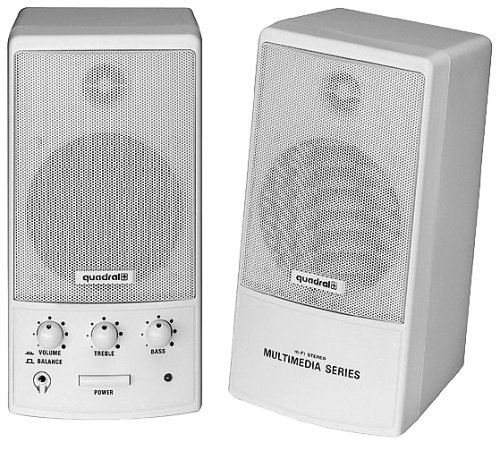 Quadral SAM 46 grey PC-Lautsprecher