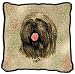 Lhasa Apso Woven Pillow
