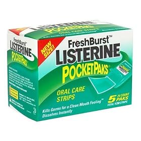 Listerine Pocketpaks, Freshburst 5-pack (120 Total Strips)