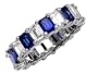 5.75 cttw Karina B(tm) Sapphire Eternity Band LIFETIME WARRANTY