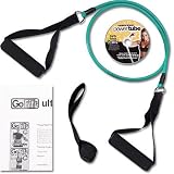 GoFit Ultimate 4-Foot Heavy Resistance Ultimate Power Tube with Core Performance DVD (Green / 15-Pound)