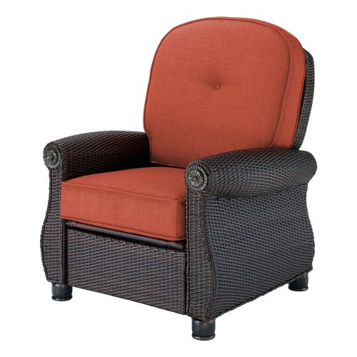 Breckenridge Patio Recliner Brick Red By La Z Boy Outdoor Peggy