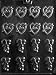 BS HEART & CUPIDS; HEARTS, Valentine Candy Mold chocolate