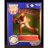 IVAN RODRIGUEZ / TEXAS RANGERS 1998 MLB Stadium Stars Starting Lineup Deluxe 6 Inch Figure with Custom Display Base