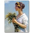 Girl with Goldenrod - Gift Enclosure Cards (set of 12)