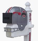 Ohio State Buckeyes Helmet Style Mailbox