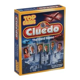 Top Cards - Cluedo the Card Game