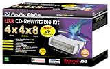 Pacific Digital U30098 4x4x8 External USB 2.0 CD-RW Drive
